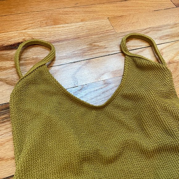 NWOT Good American Always Fits One-Piece in Dirty Olive (SIZE SOLD OUT!) - Picture 8 of 13